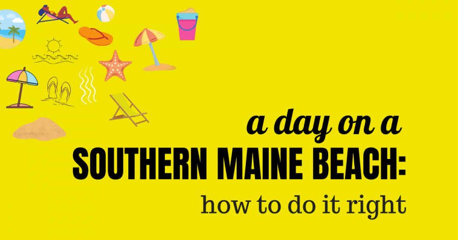 A Day On A Southern Maine Beach